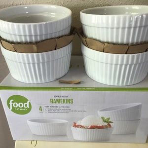 Set of 4 glass Bakeware